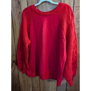 Time Tru Sweater Sweat‎ Shirt Womens PLus Size Size 3X XXXL Long Sleeve Pullover